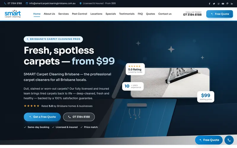 Australian local service websites website