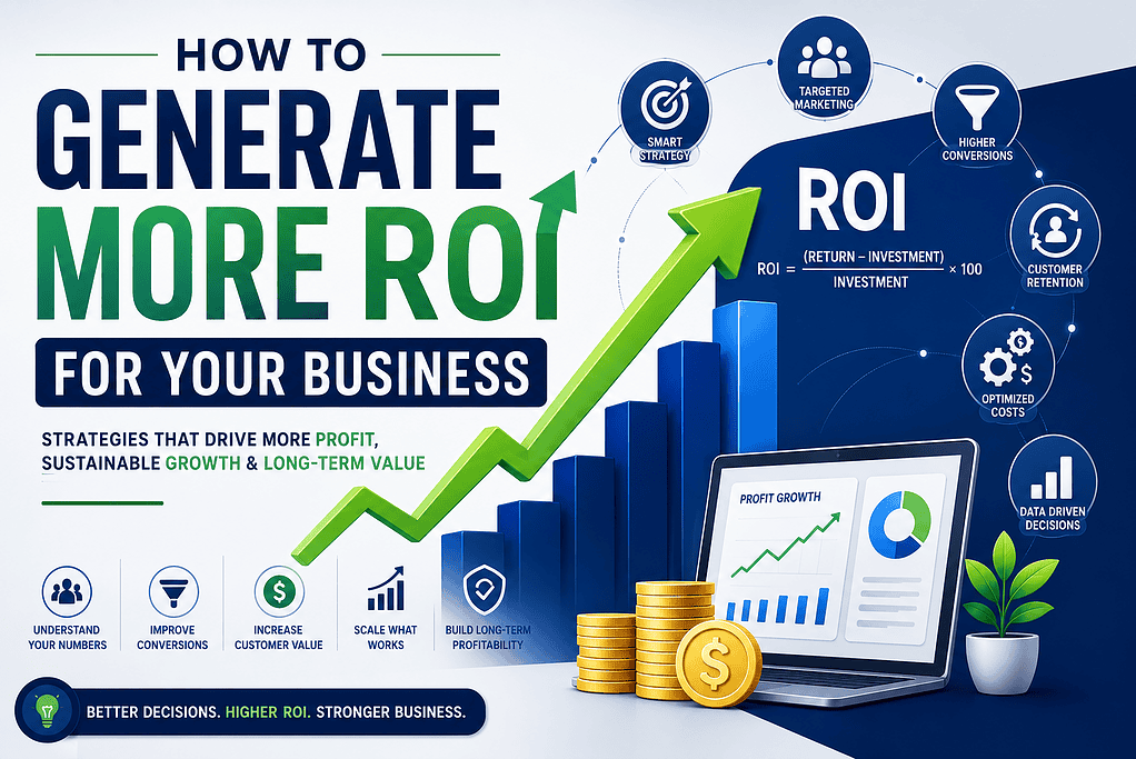 How To Generate more ROI for your business