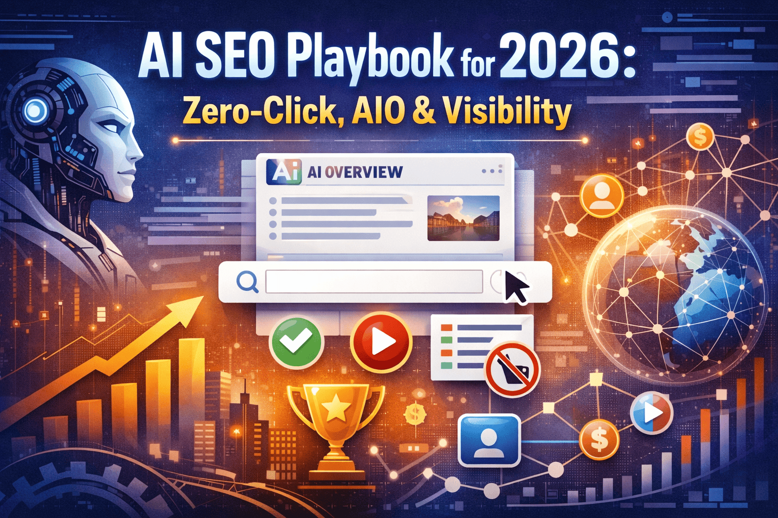 AI SEO + SEO for AI: AI Overviews & Zero-Click Searc image