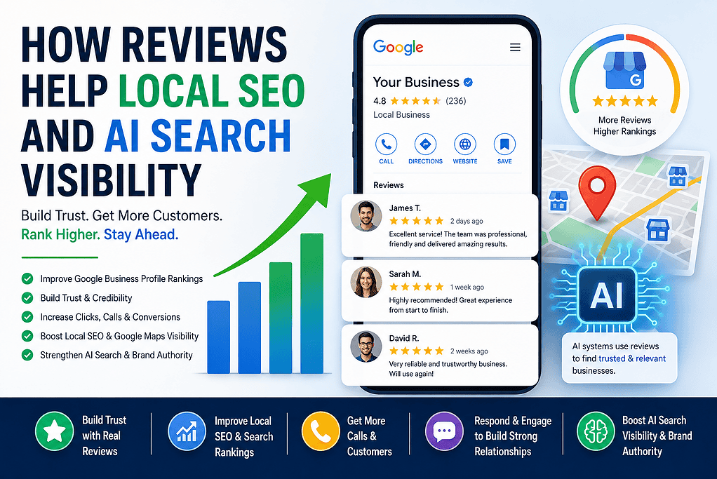 How Reviews Help Local SEO and AI Search Visibility
