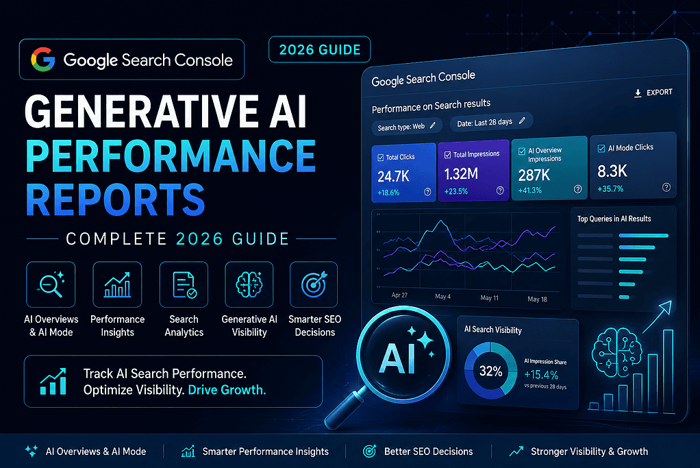 Google Search Console Generative AI Performance Reports: How to Track AI Overviews, AI Mode and Discover