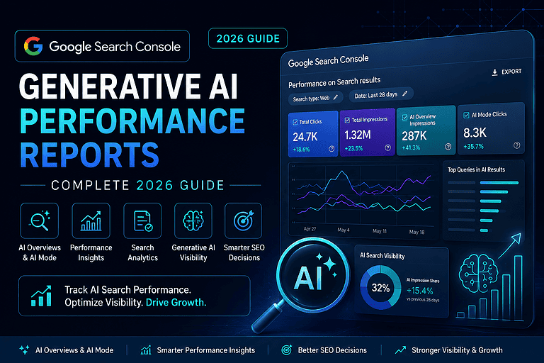 Google Search Console Generative AI Performance Reports: How to Track AI Overviews, AI Mode and Discover