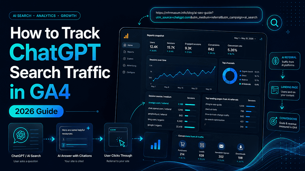 How to Track ChatGPT Search Traffic in GA4
