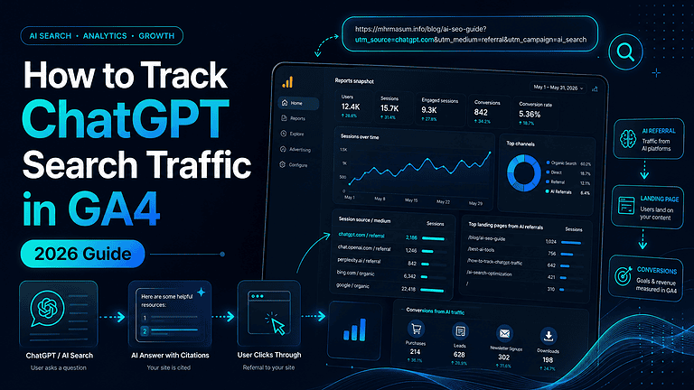How to Track ChatGPT Search Traffic in GA4
