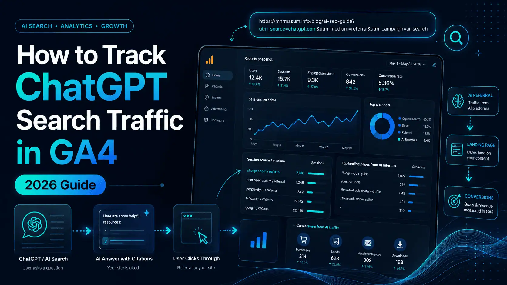 How to Track ChatGPT Search Traffic in GA4 image