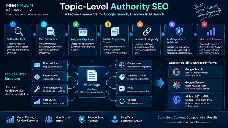 Topic-Level Authority SEO: Google Search & Discover Guide