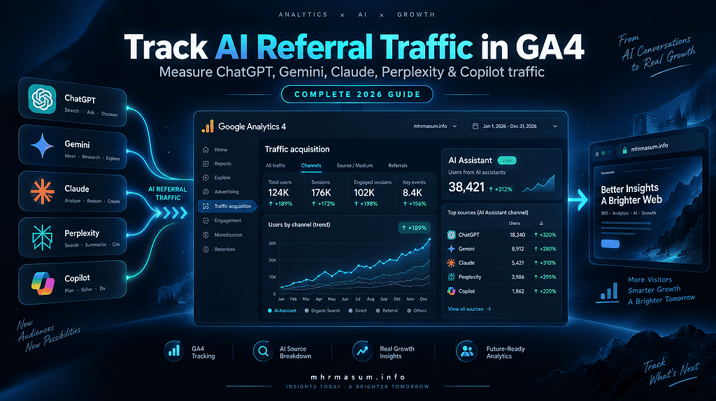 Track AI Referral Traffic in GA4: Complete 2026 Guide