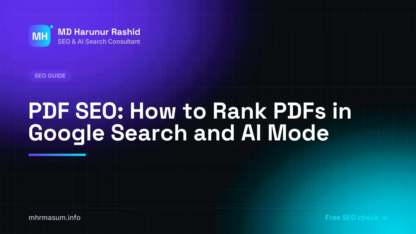 PDF SEO: How to Rank PDFs in Google Search and AI Mode